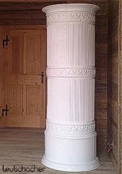 klassischer runder Säulenofen in Landshut
