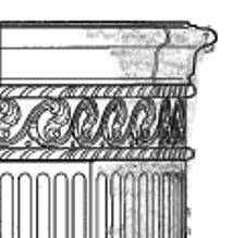 Detail-Skizze des Chalet Kachelofen mit Handkeramik-Ofenkacheln von Leutschacher