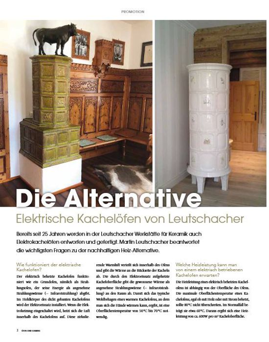 Bericht über die Keramikwerkstatt Leutschacher in Grafing bei München